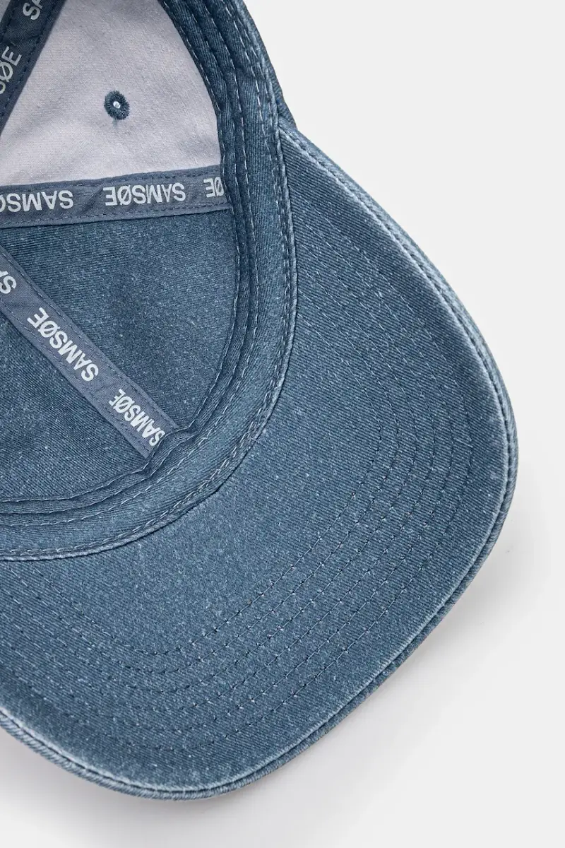 berretto da baseball in cotone SAMSOE colore blu U24100012 miniatura 4