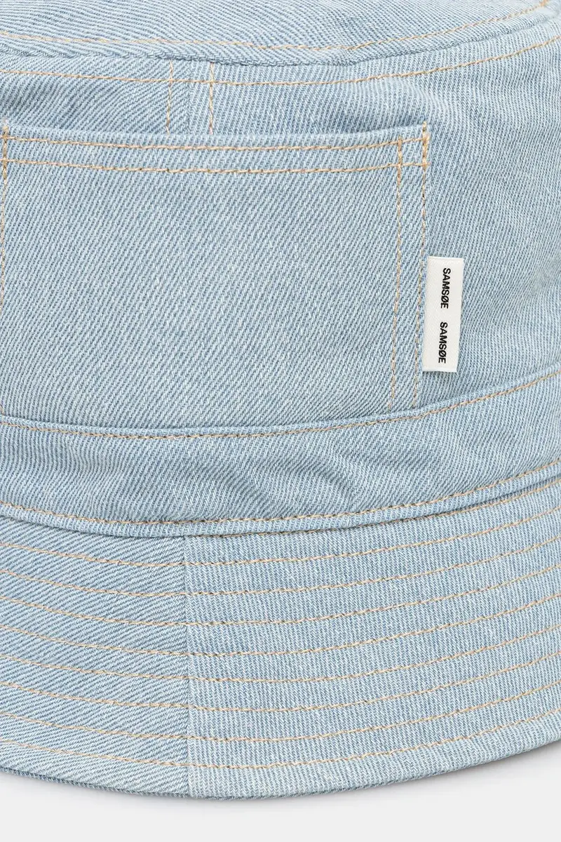 berretto in cotone SAMORY colore blu U25100007 miniatura 2