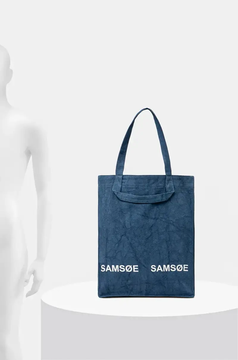 Samsoe Samsoe Borsa a mano Blu 3312093 miniatura 5