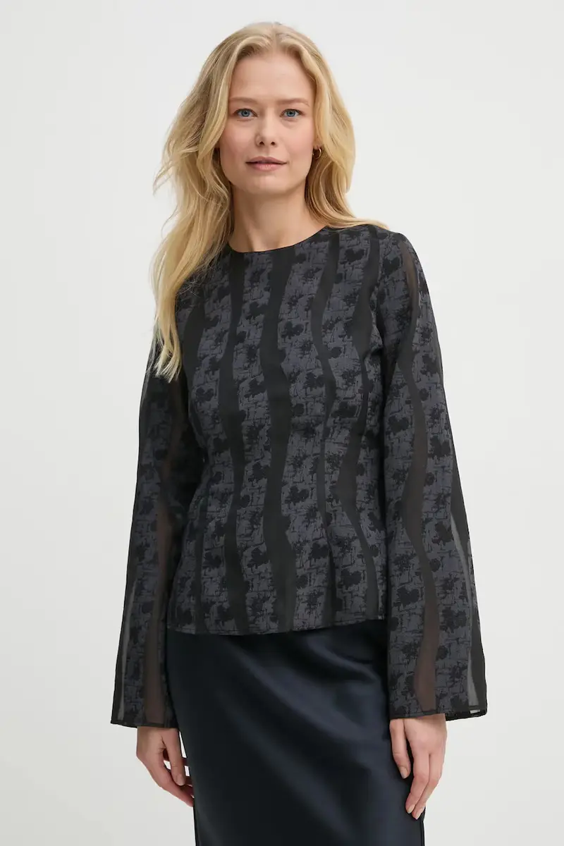 camicetta SAANAI donna colore blu navy F24400157