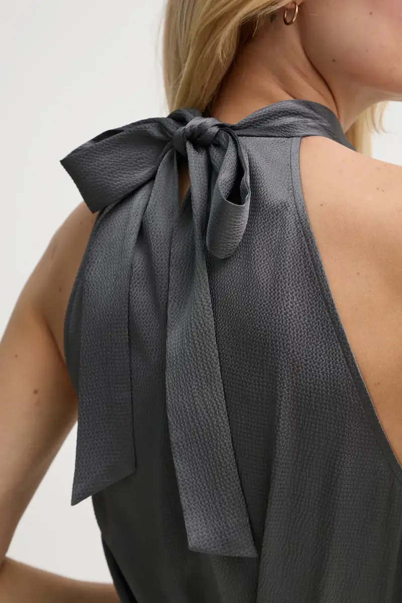 camicetta SARHEO donna colore grigio F24400164 miniatura 4