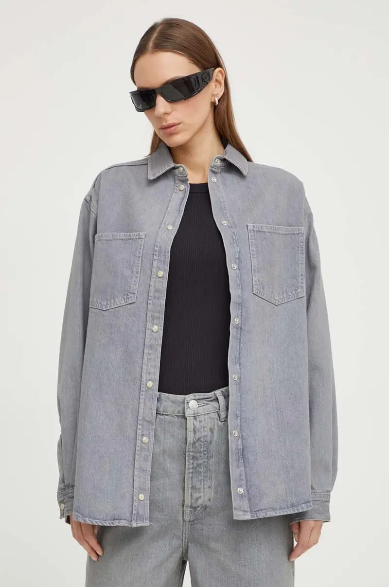 Samsoe Samsoe Jeans Donna Grigio 2222534