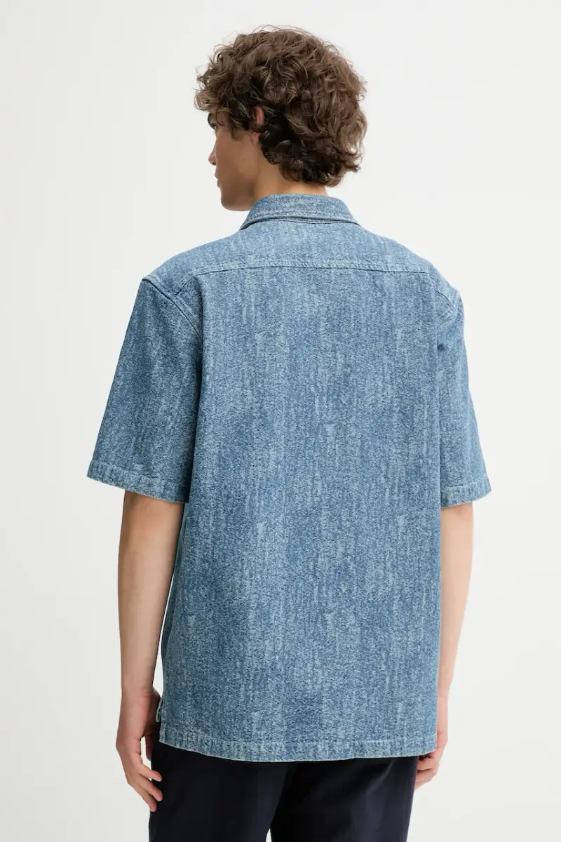 Samsoe Samsoe Jeans Uomo Blu 3579849 miniatura 3