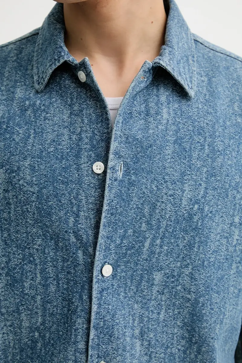 Samsoe Samsoe Jeans Uomo Blu 3579849 miniatura 5