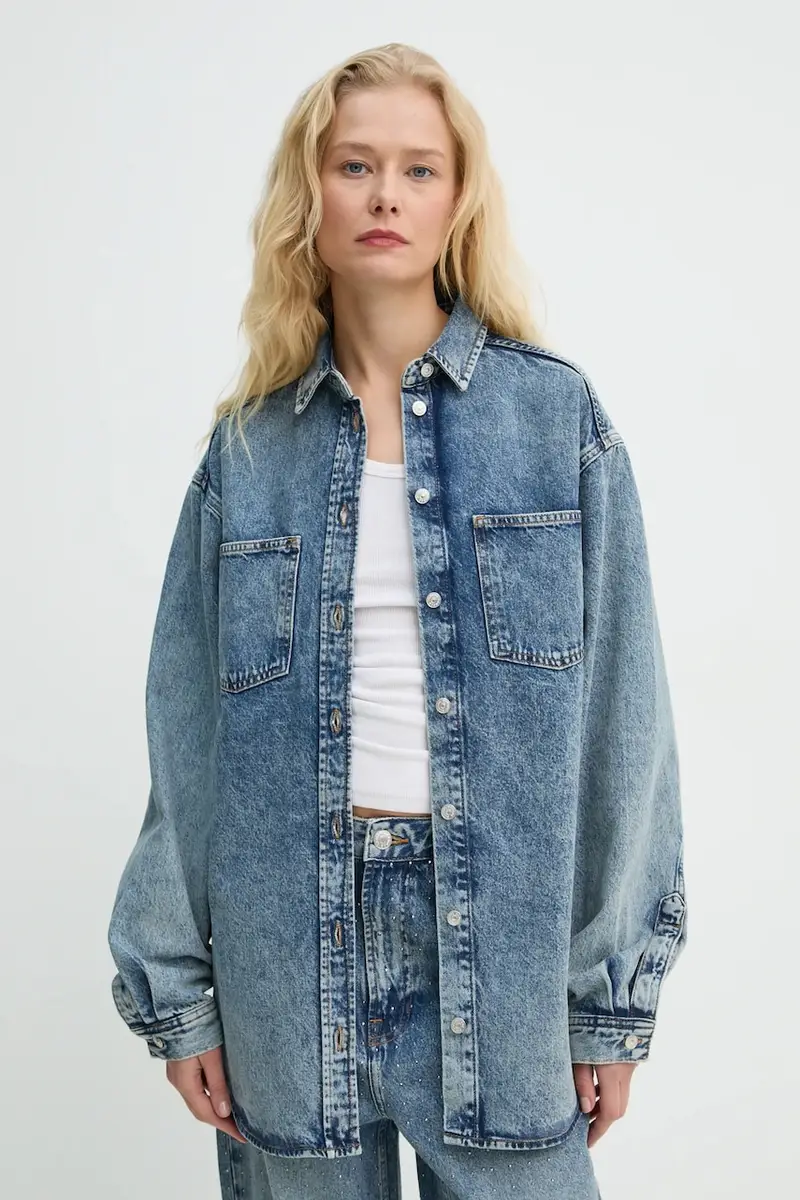 Samsoe Samsoe Jeans Donna Blu 2245872