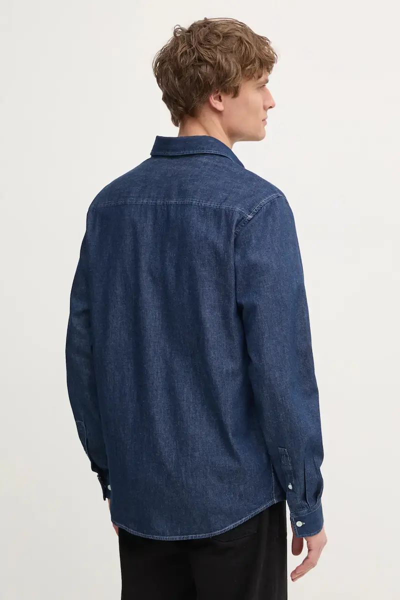 Samsoe Samsoe Jeans Uomo Blu 3617542 miniatura 3