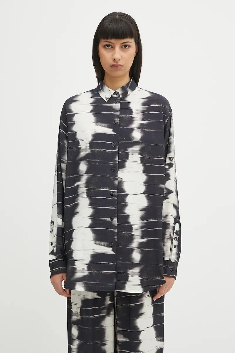 camicia donna colore bianco Nero