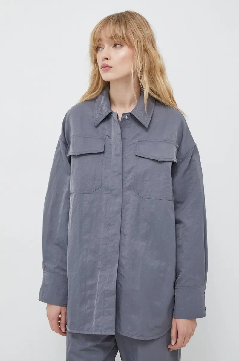 camicia donna colore grigio