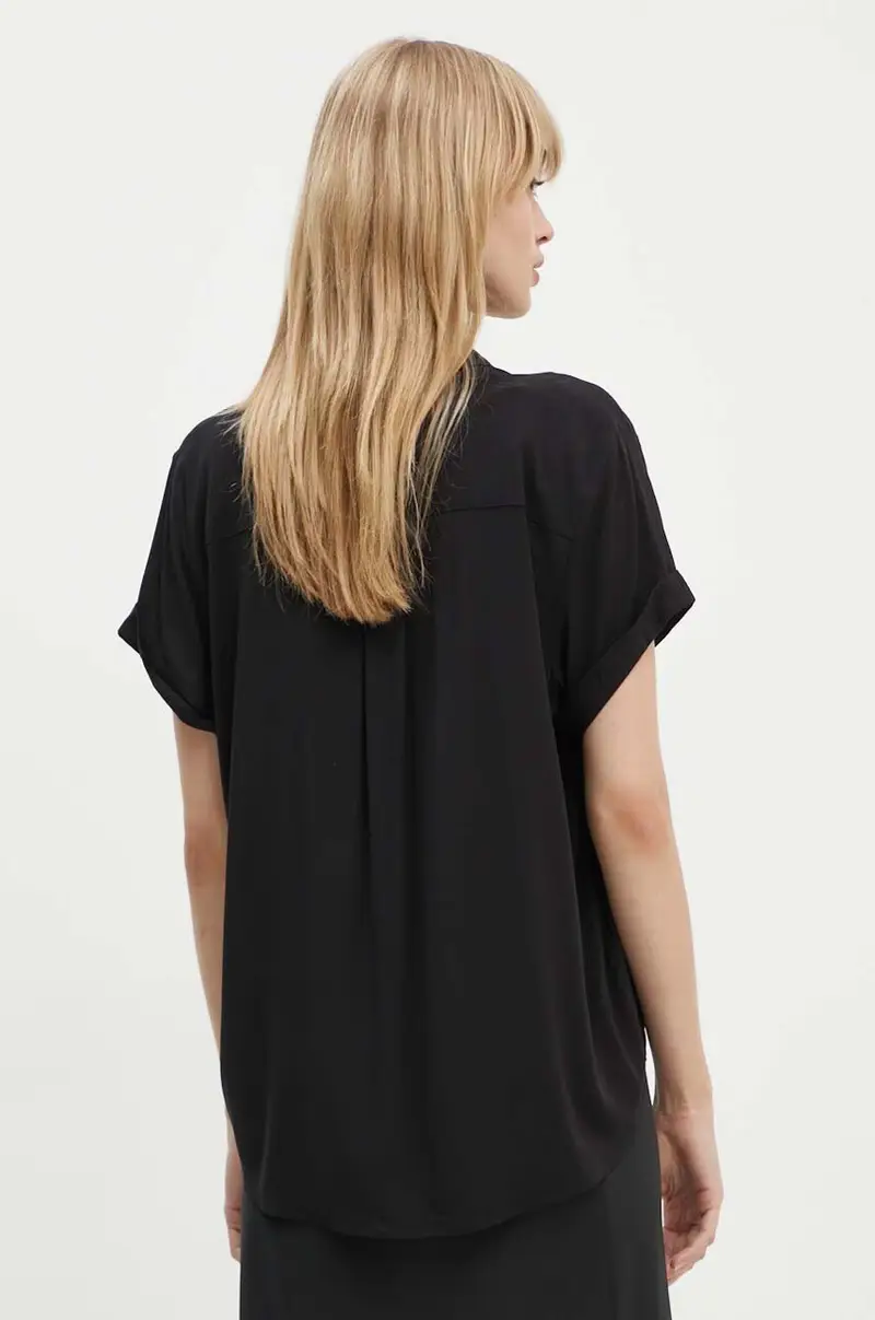 camicia donna colore nero miniatura 3