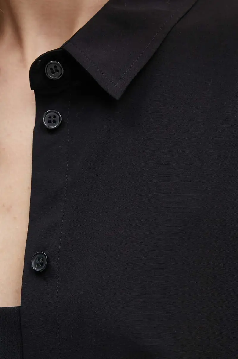 camicia donna colore nero miniatura 5