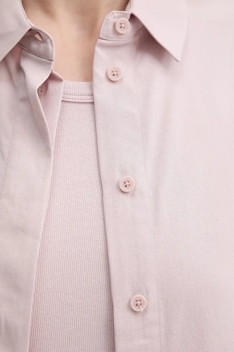 camicia donna colore verde Rosa miniatura 5