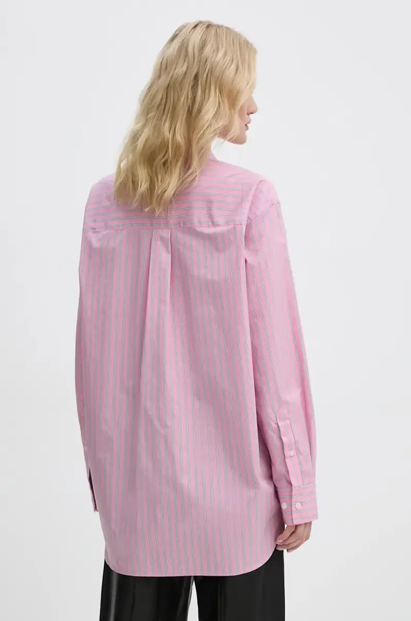 camicia in cotone SALOVA donna colore rosa F24300064 miniatura 3