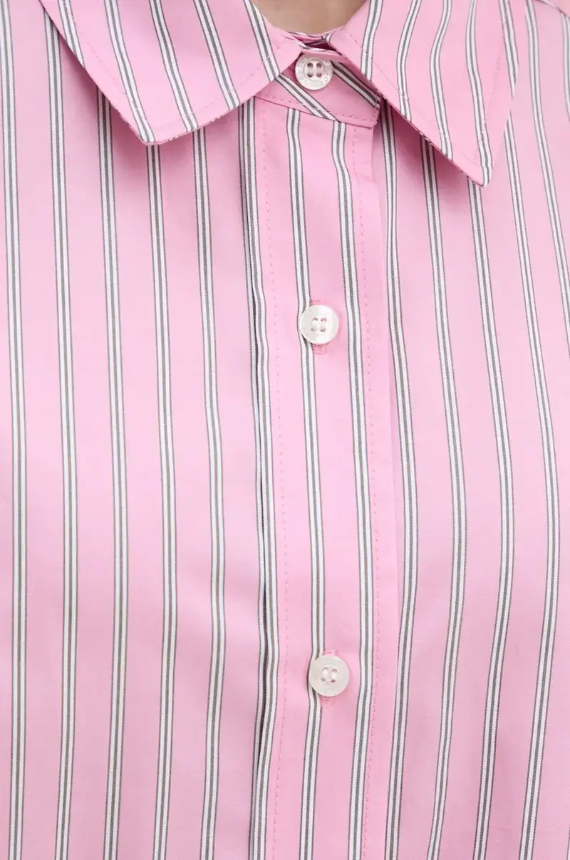 camicia in cotone SALOVA donna colore rosa F24300064 miniatura 5