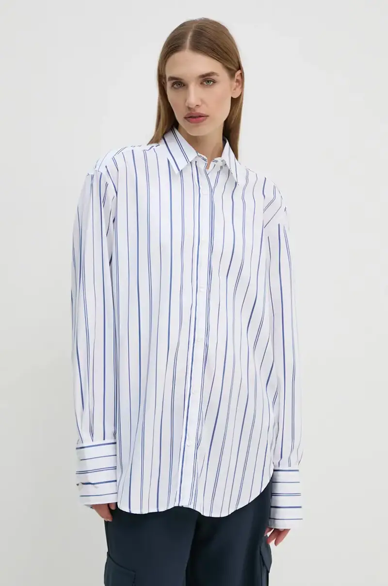 camicia in cotone SALOVAS Bianco