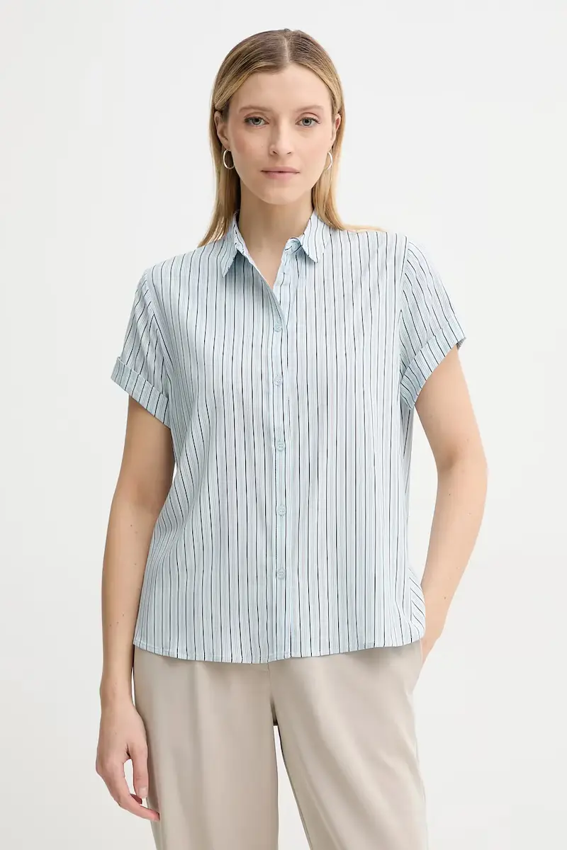 camicia MAJAN donna colore blu F19123672