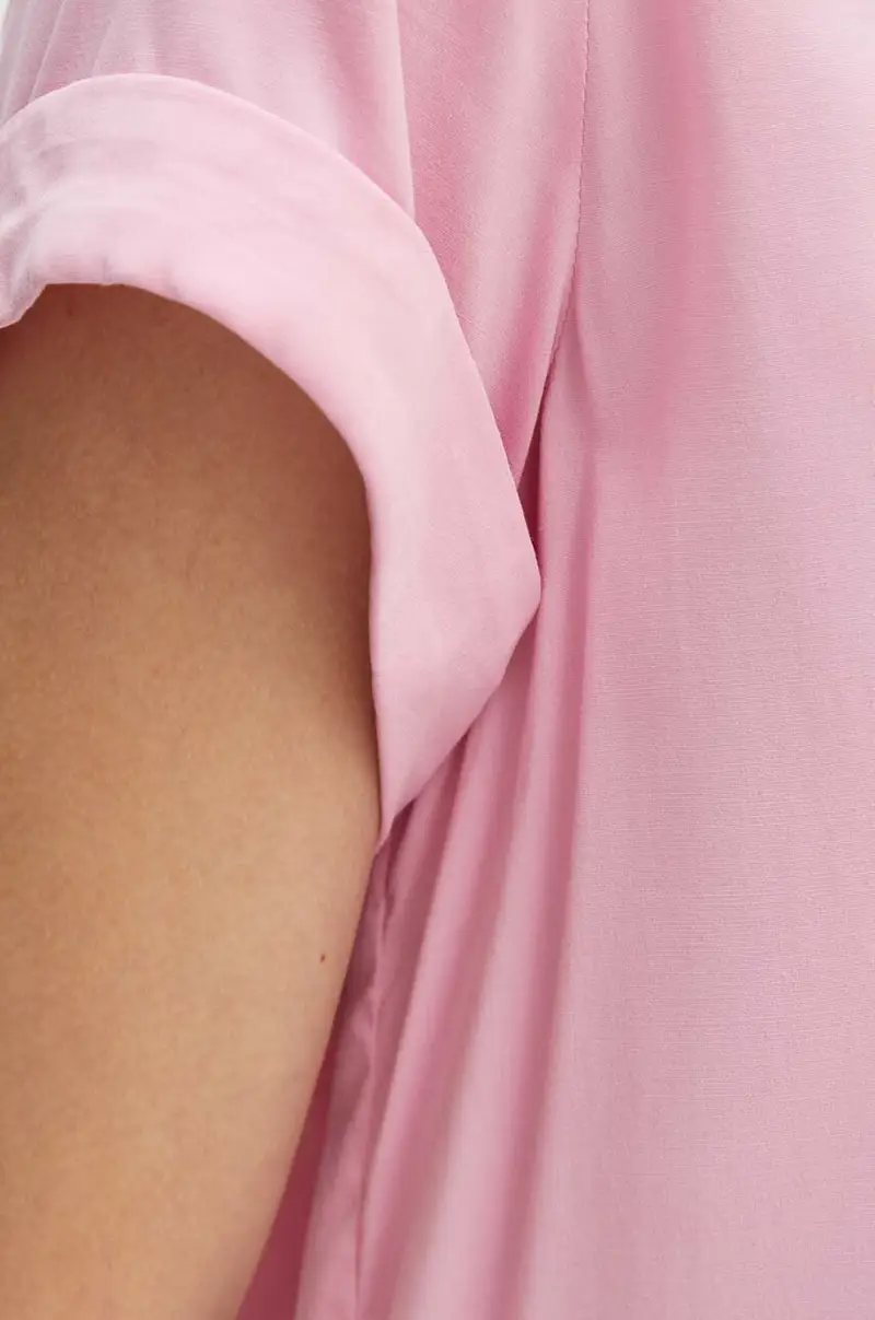 camicia MAJAN donna colore rosa F19123672 miniatura 5