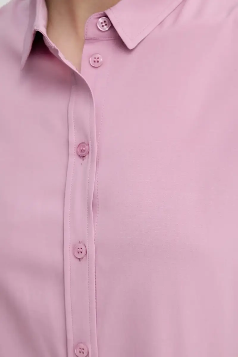 camicia MAJAN donna colore violetto F19123672 miniatura 5