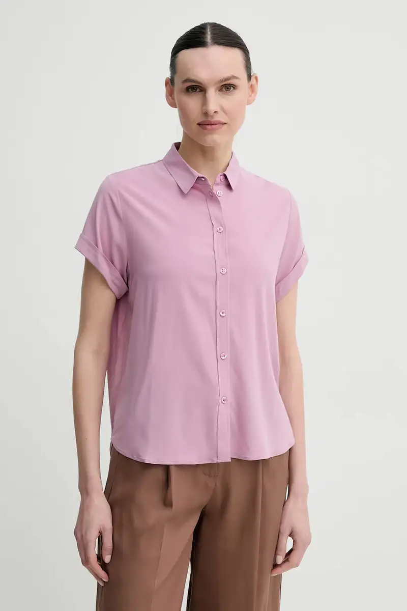 camicia MAJAN donna colore violetto F19123672