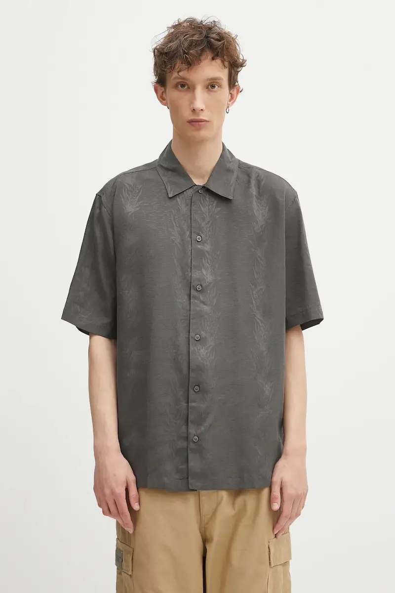 camicia Saayo uomo colore verde M25100066