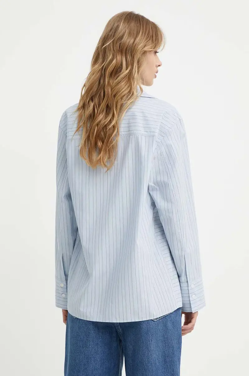 camicia SACALA donna colore blu F24200109 miniatura 3