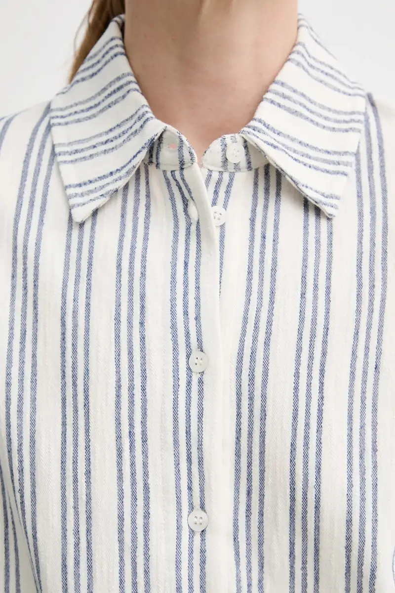 camicia SAKAJA donna colore bianco F25200036 miniatura 5