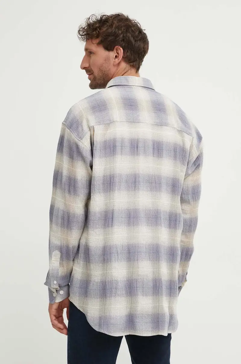 camicia SALUAN uomo colore beige M24200066 miniatura 4