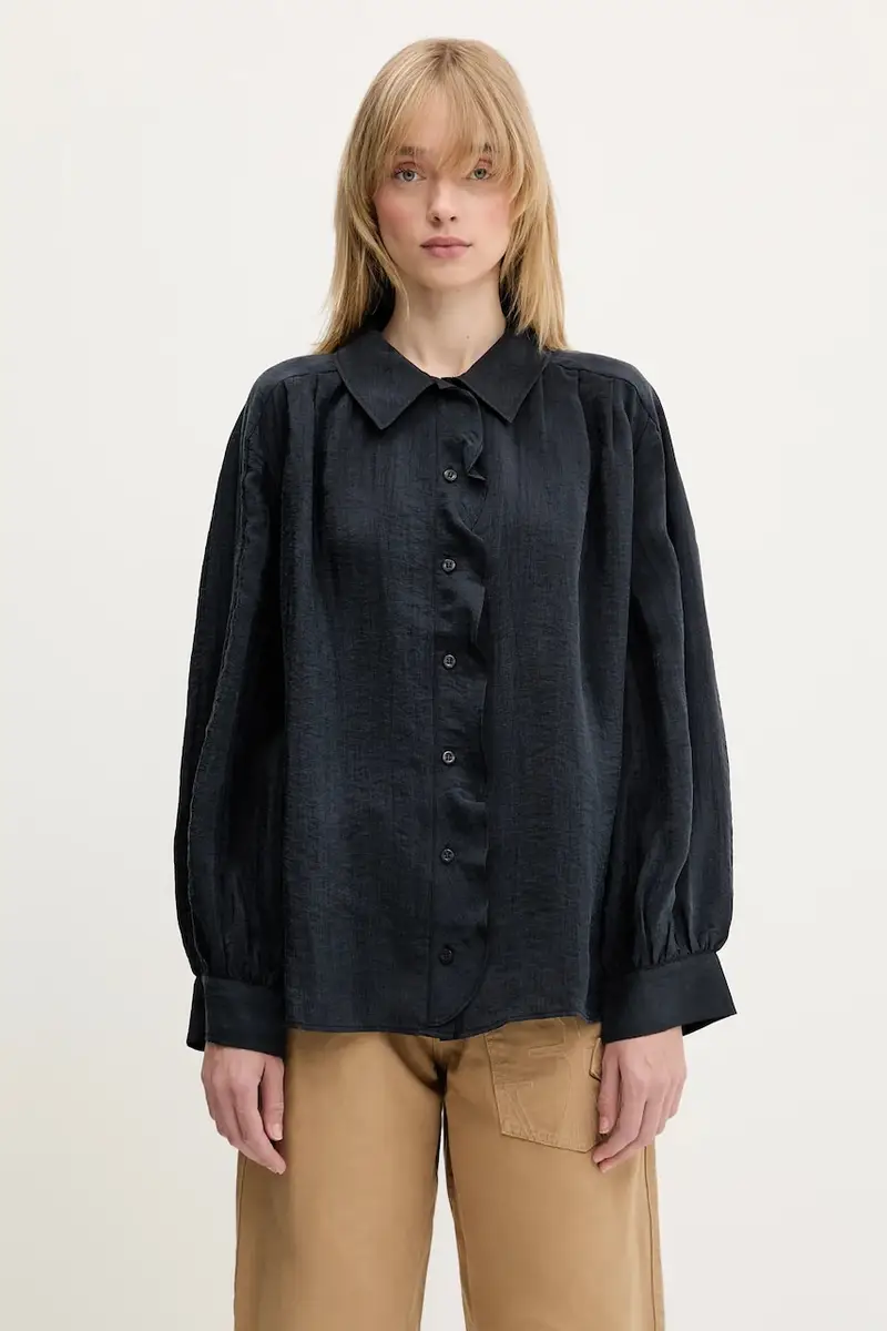 camicia Sathistle donna colore blu navy F25100022