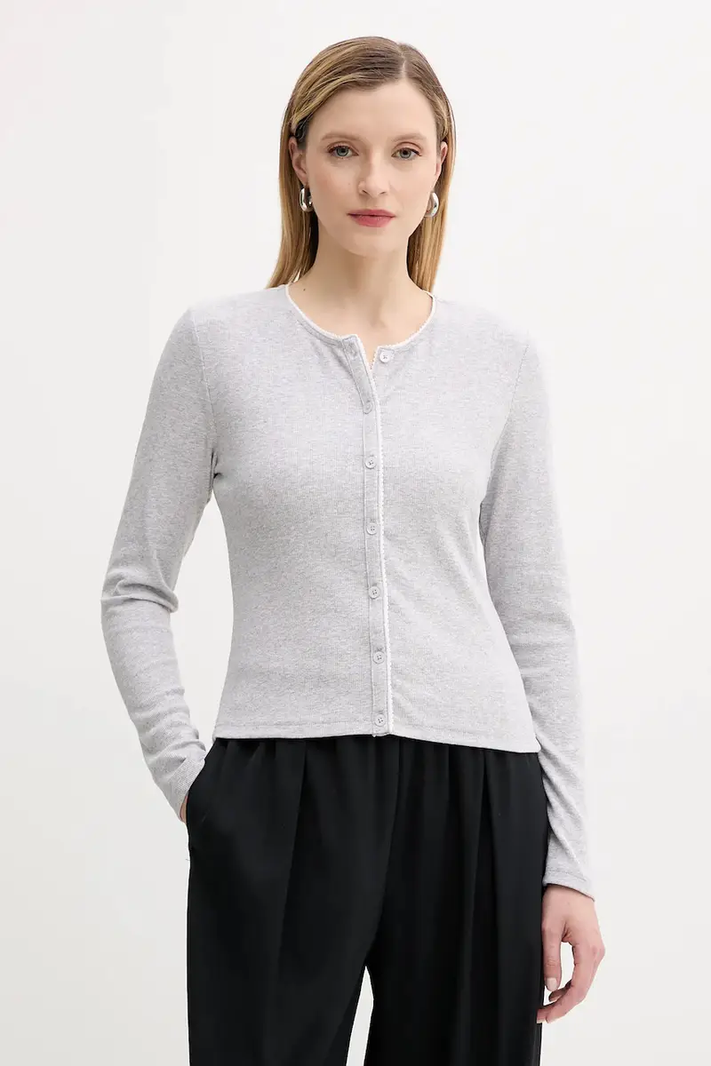 Samsoe Samsoe Cardigan Donna Grigio 3609894