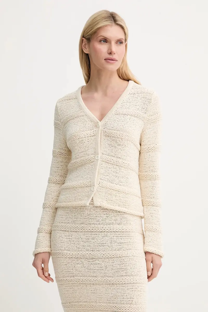 Samsoe Samsoe Cardigan Donna Beige 2243170