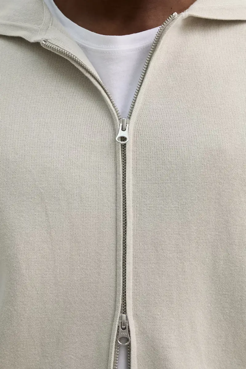 Samsoe Samsoe Cardigan Uomo Grigio 3324805 miniatura 5