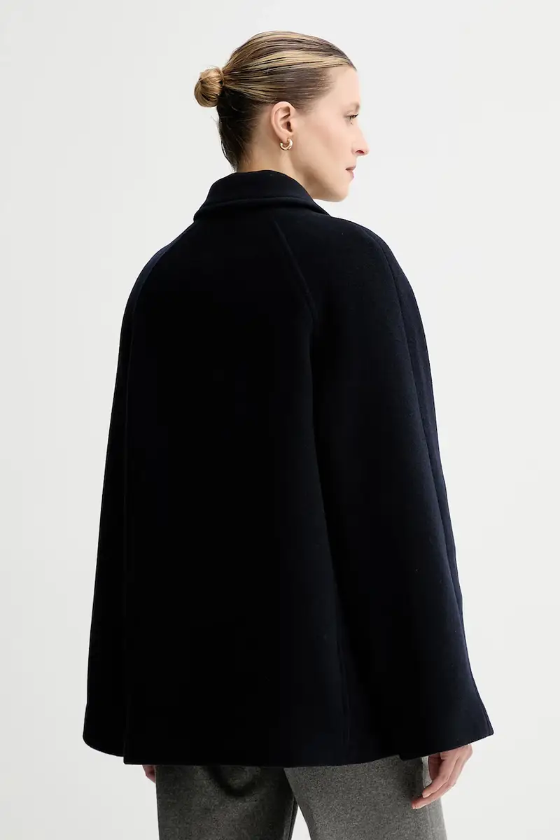 giacca in lana ALMA colore blu navy F23300184 miniatura 3