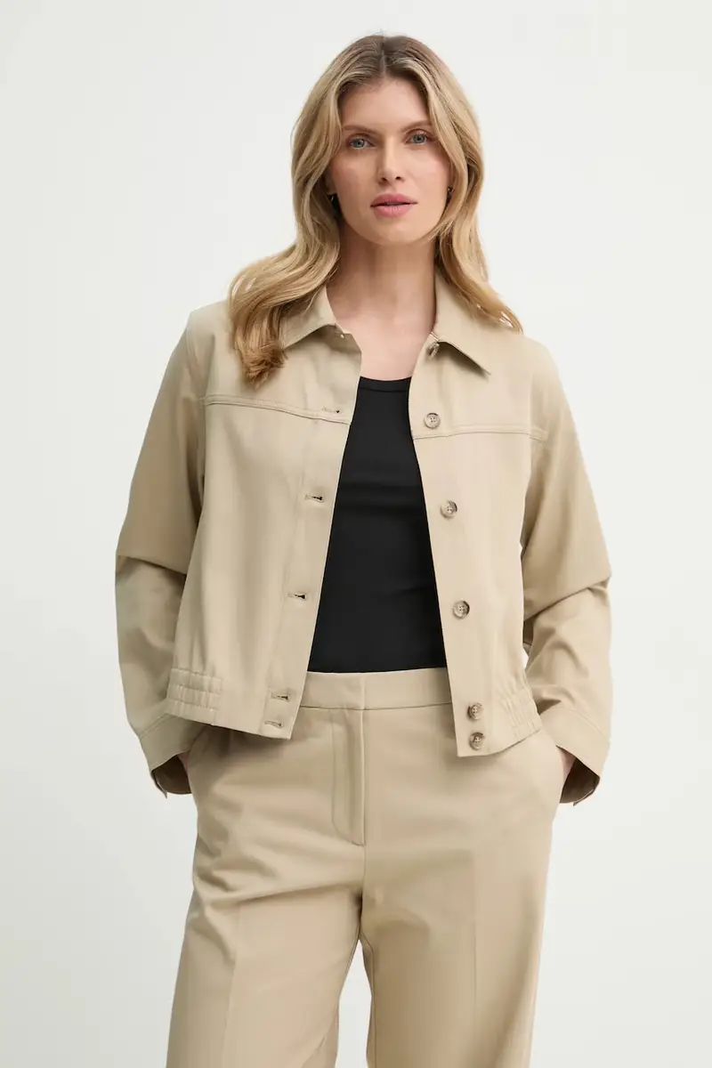 giacca SAESMELLA donna colore beige F25100009