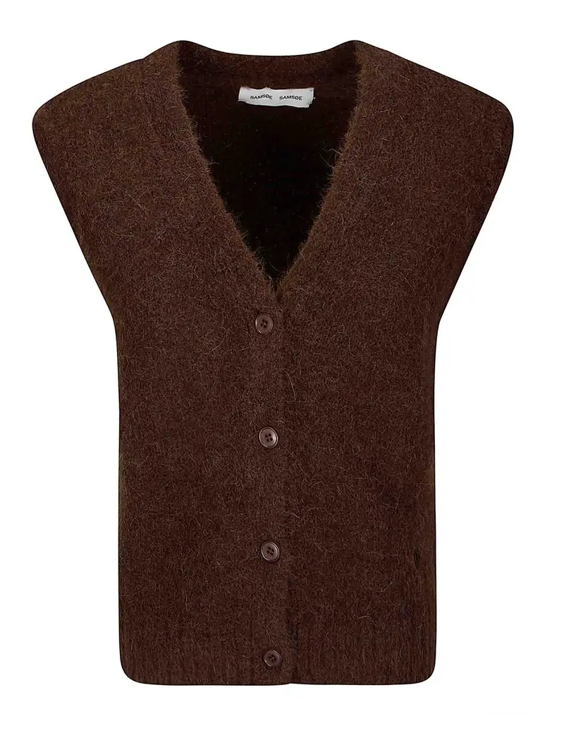 Samsoe Samsoe Gilet Nero 4187053