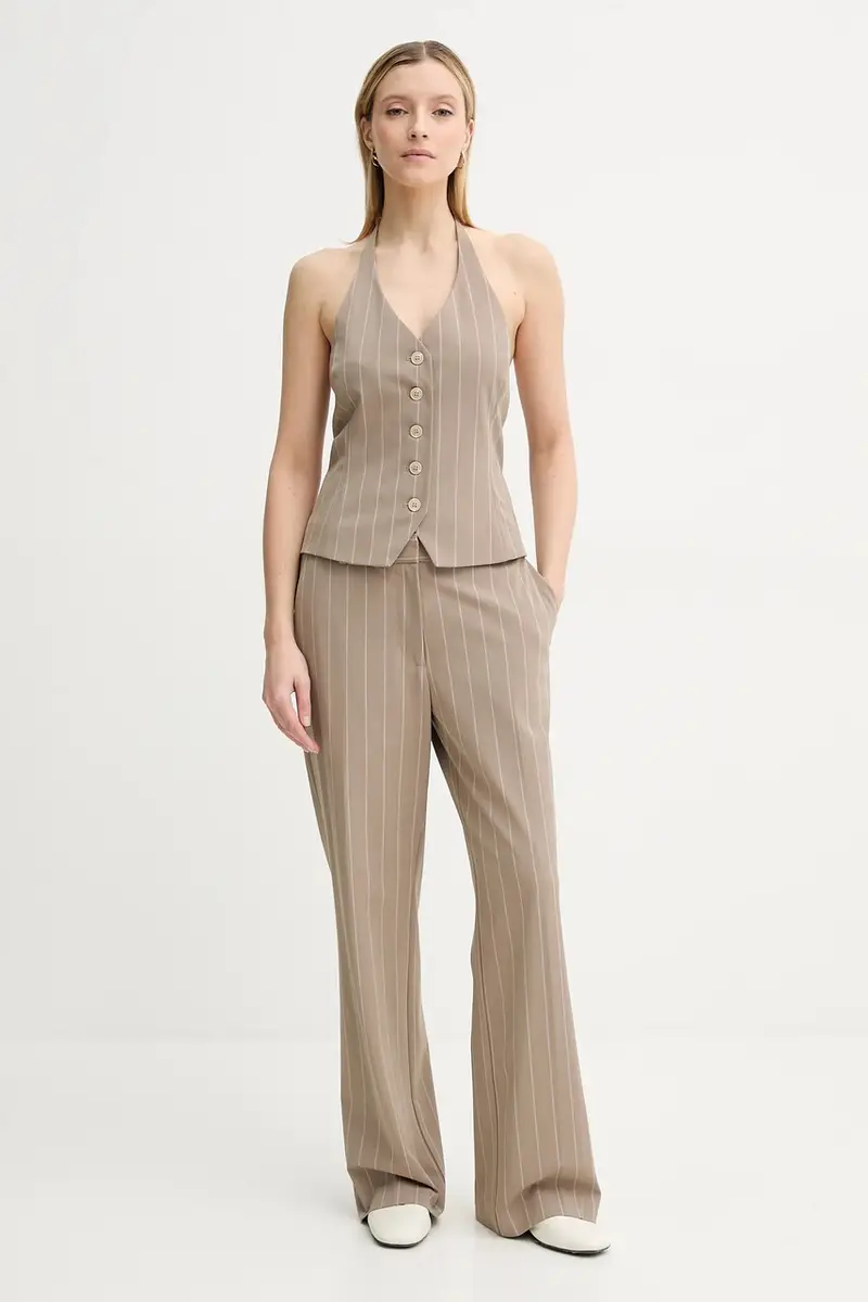 gilet SANEEM colore beige F25100157 miniatura 2