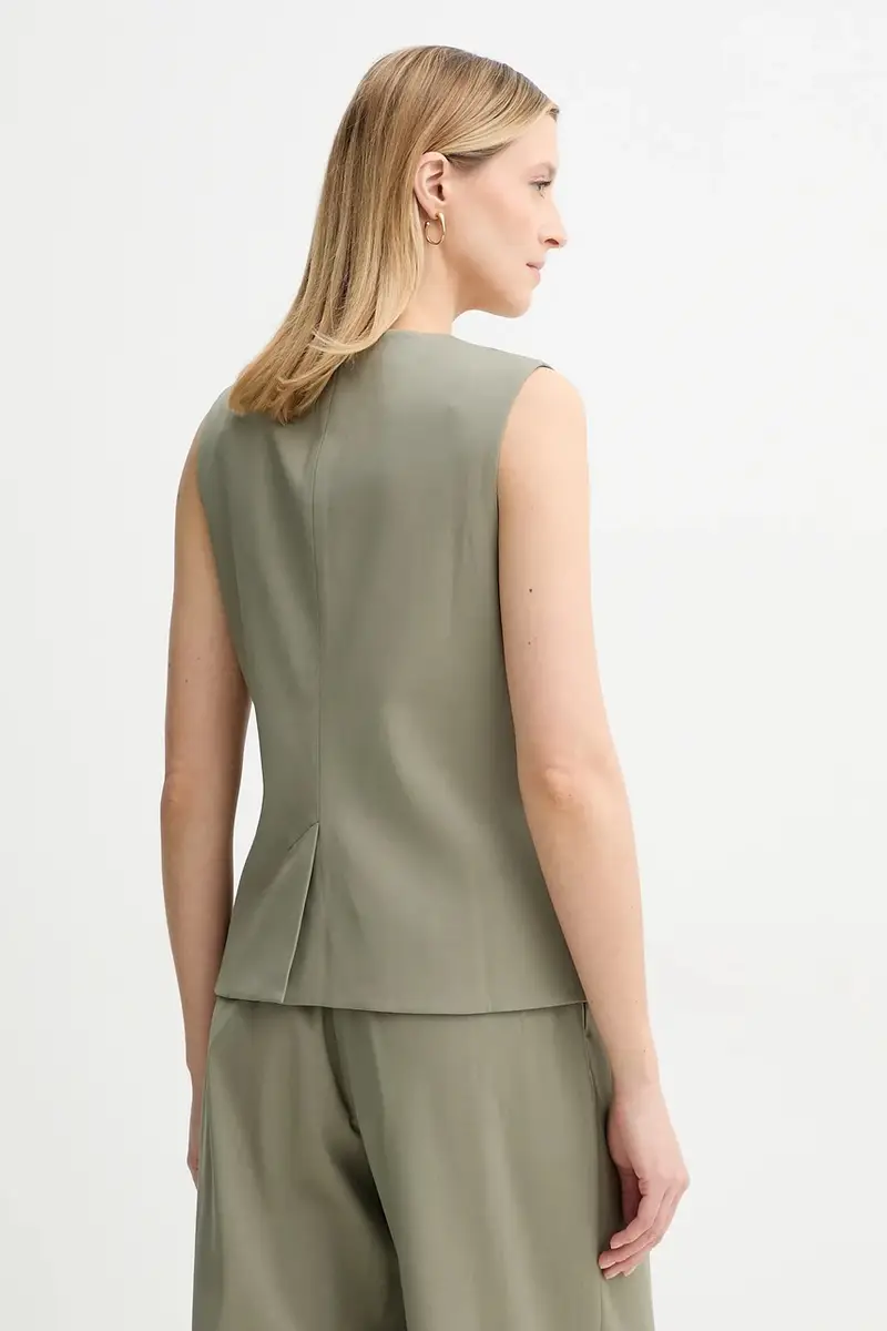 gilet SARUMA colore verde F25100037 miniatura 3