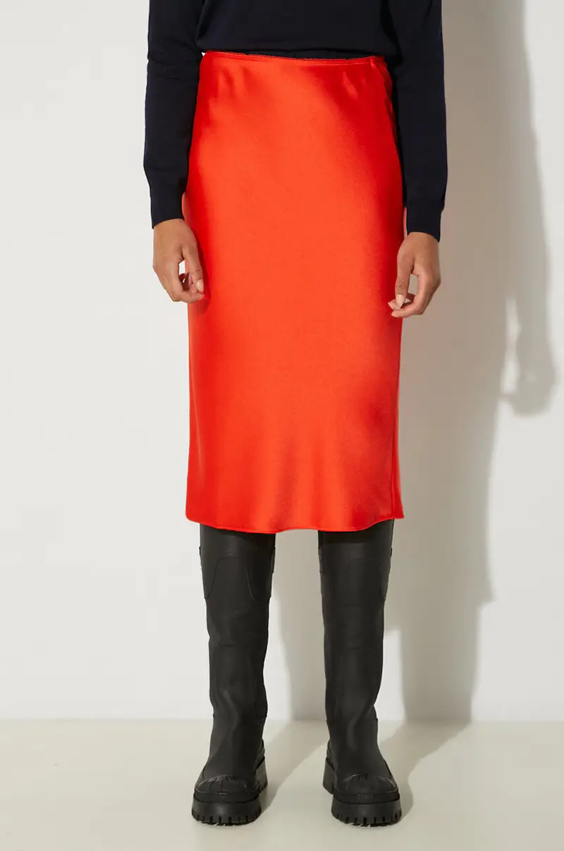 gonna AGNETA colore arancione F22300195