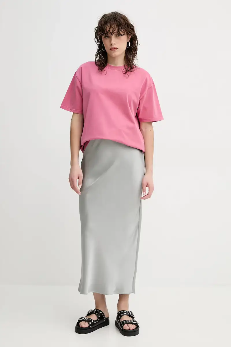 gonna SAAGNETA colore grigio F24200090 miniatura 2