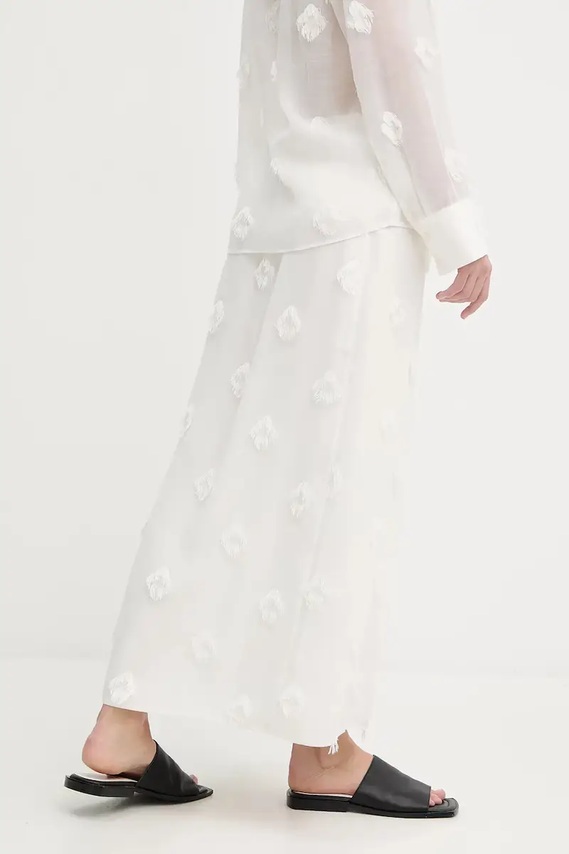 gonna SAAGNETE colore beige F25200059 miniatura 3