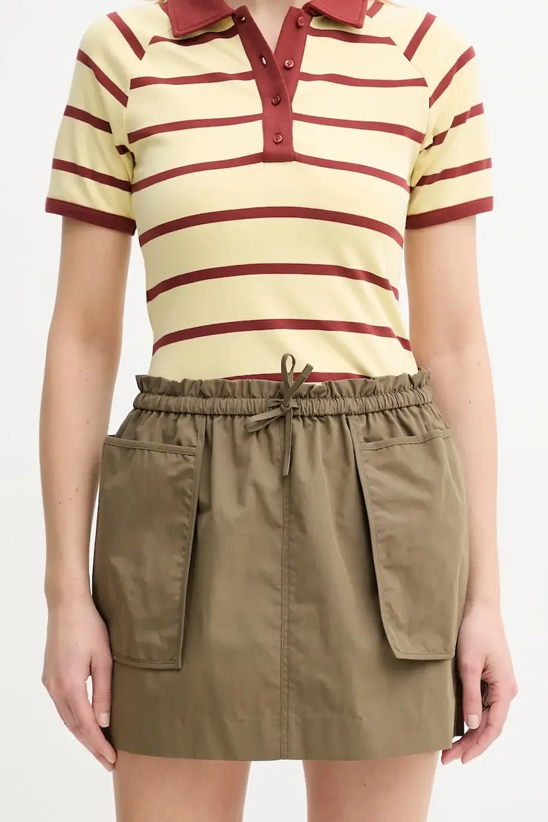 gonna SACRESS colore verde F25100031