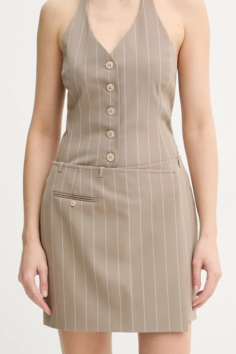 gonna SANEEM colore beige F25100158