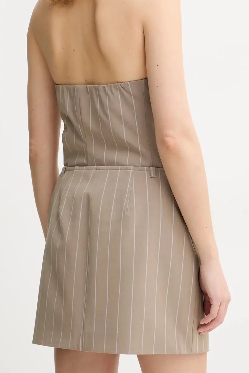 gonna SANEEM colore beige F25100158 miniatura 3