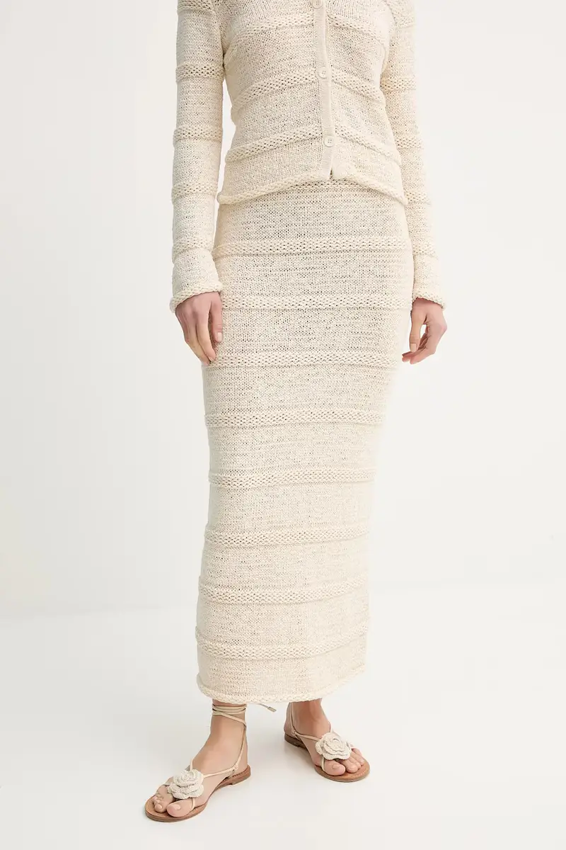 gonna SANETTIE colore beige F25200127