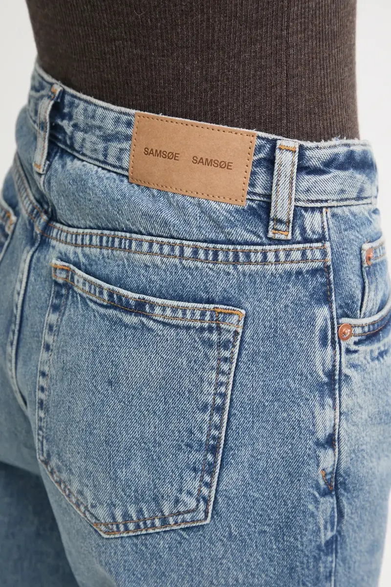 Samsoe Samsoe Jeans Donna Blu 3312287 miniatura 4