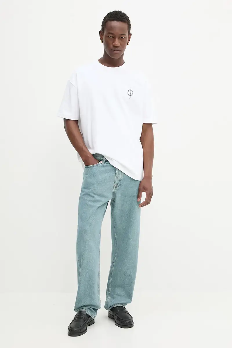 Samsoe Samsoe Jeans Uomo Blu 3580726 miniatura 2