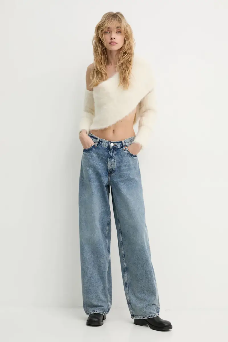 Samsoe Samsoe Jeans Donna Blu 3312289 miniatura 2