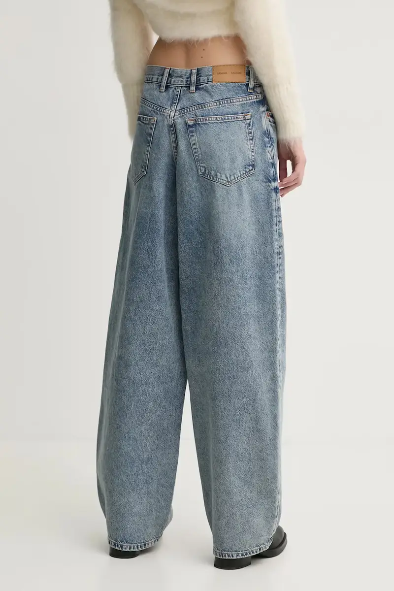 Samsoe Samsoe Jeans Donna Blu 3312289 miniatura 3