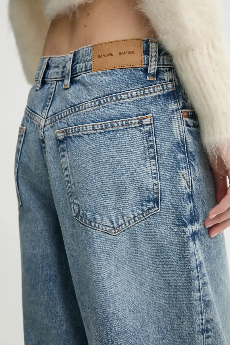 Samsoe Samsoe Jeans Donna Blu 3312289 miniatura 4