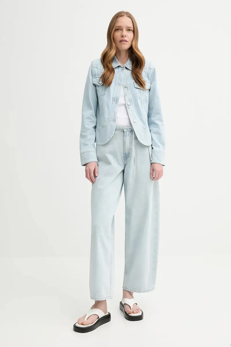 Samsoe Samsoe Jeans Donna Blu 3580596 miniatura 2