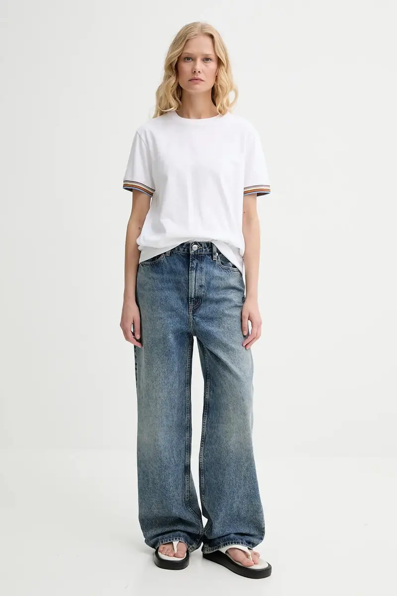 Samsoe Samsoe Jeans Donna Blu 3132637 miniatura 2