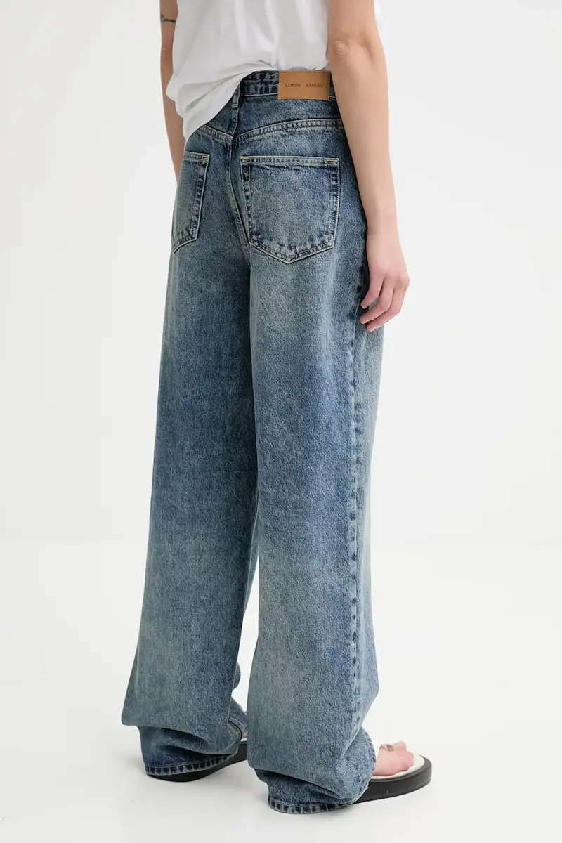 Samsoe Samsoe Jeans Donna Blu 3132637 miniatura 3